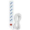 yefix Multipresa 6 Uscite Schuko 10/16A con Spina 16A e Interruttore On/Off | Ciabatta Elettrica con Cavo 3M