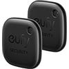 eufy Security SmartTrack Link (nero, confezione da 2) Key Finder compatibile con Apple Find My (iOS) Bluetooth Tracker per auricolari e localizzatore di bagagli
