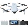 Potensic ATOM 2 Fly More Combo con RC PTD 1, Drone con Video 4K, Foto 8K, <249g, Gimbal 3 Assi, Trasmissione 10 km, AI Segui, AI Scatto Notturno, Riprese Verticali, QuickShots (96 Minuti di Volo)