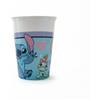 PROKOS S.A. - DECORATA PARTY Procos 8 Bicchieri Angel Stitch da 200 ml, in Carta per Festa Compleanno | Da tavola monouso in cartoncino