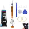 DWNSKR Colla per Cellulari Kit di Riparazione Schermo Adesivo Trasparente per Di