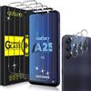 QULLOO Pellicola Vetro Temperato per Samsung Galaxy A25 5G [3 Pezzi] + Pellicola