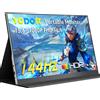 Yodoit Monitor Portatile 144Hz, Schermo FHD 1920×1080P 15,6", display IPS con po