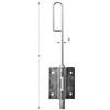 CQFD Serratura a baionetta Ø 14, 300 mm, zincata