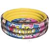 Bestway PISCINA GONFIABILE 3 ANELLI Me Contro Te PER BAMBINI FACILE DA MONTARE 90 CM