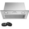 COMFEE' Cappa Aspirante 52 cm BIHT01SS-52 Sottopensile da Cucina ad Incasso, Sis