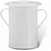 Euroshoppingonline Vaso Comodo Notte per Anziani Sanitario WC Bagno Portatile Ca