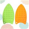 2 Pcs Poggia Ferro Da Stiro in Silicone Tappetino Protettivo Asse