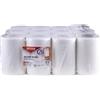 OFFICER PRODUCTS Office Products - Asciugamani in rotolo di cellulosa, per la casa, ufficio, per la cucina, per il bagno, la toilette, igiene, pulizia, efficienti, 2 strati, 50 m, 12 pezzi, bianco