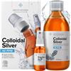 Argento Colloidale Puro 40 PPM 500 Ml | Formula a Concentrazione Ottimale, Parti
