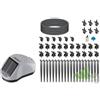 Claber KIT IRRIGAZIONE COMPLETO 20 VASI GOCCIA PANNELLO SOLARE AQUA-MAGIC SISTEM CLABER