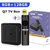 Box Tv Smart Android 14 Con Telecomando Vocale Google 8GB + 128GB 8K WiFi 6