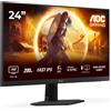 AOC Gaming Monitor 24G4HRE 24 pollici 1920x1080, FHD, 200Hz, Fast IPS Panel, 1ms