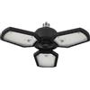 OSRAM Plafoniera Highbay Blade in nero, alluminio, con lamelle luminose regolabi