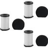 Akitas Filtrazione Efficiente con Filtro Riutilizzabile per Aspirapolvere AK585K V8 Con