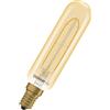 OSRAM Tubo LED Vintage 1906 T28 Filamento, 2,8 W, E14, oro, trasparente, T28, p
