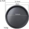 Pizza Vassoi Pan Piatto Rotondo 12.7-25.4cm Acciaio Al Carbonio Biscotti Forma