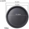 Pizza Vassoi Pan Piatto Rotondo 12.7-25.4cm Acciaio Al Carbonio Biscotti Forma
