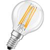 OSRAM Lampada LED Star Globe P40 Filament, 2700 K bianco caldo, 3,4 W, E14, tra