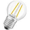 OSRAM Lampada LED Star Globe P25 Filament, 2700 K bianco caldo, 1,8 W, E27, tra