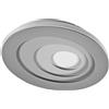 OSRAM Plafoniera LED Orbis Spiral ovale 360 mm grigio, Click-Dim 25 W 3000 K bi