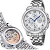 Jaguar J978-1 Uomo Orologio Automatico Valjoux 7750 Giorno-Data Argento Zaffiro
