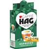 cafe HAG Hag - Caffè Macinato Decaffeinato Gusto Espresso Macinato Fresco - Miscela per Macchina Caffè Espresso e Moka - 12 confezioni da 250 gr (Totale 3 kg)