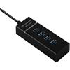Cadorabo 4 Porte USB 3.0 multi-interfaccia plug play porta USB 3.0 4 prese USB 3.0 USB-C