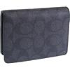 Coach Custodia Uomo per Carte Outlet Marca Pass Case Firma ID Card Wallet CW367