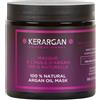 KERARGAN - Maschera all'Olio di Argan per Capelli Secchi e Crespi - 500ml | Maschera all'olio di argan per capelli secchi o crespi, nutre intensamente, districa e aiuta a disciplinare