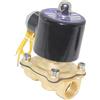 AC110V 1/2" Elettrovalvola Elettrica In Ottone Acqua Aria Combustibili Gas