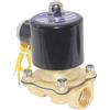 AC110V 1/2" Elettrovalvola Elettrica In Ottone Acqua Aria Combustibili Gas