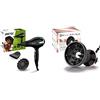 Imetec ECO SE9 1000 Asciugacapelli con Tecnologia Eco Technology 1400 W, Consumo Energetico Ridotto & Bellissima Imetec Diffon Ceramic, Diffusore ad Aria Calda per Capelli Ricci, Tecnologia Ceramica