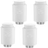 SONOFF Termostato da Radiatore TRVZB 4 Pezzi, Valvola Termostatica Intelligente, per Riscaldamento Intelligente con Funzione App, Richiede Hub Zigbee 3.0, Compatibile co Amazon Alexa/Home Assistant