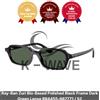 Ray-Ban Zuri Bio-Based montatura nero lucido lente verde scuro RB4455-667771 ...