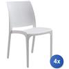 Bica 4x Sedia da esterno Bica 300 VOLGA White