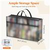 Borsa PVC per trasparente 67x15x39cm per 90 per DVD CD Impilabile per