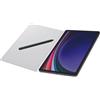 Samsung Smart Book Cover per Galaxy Tab S9 (Bianco)