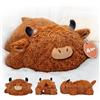 Mewaii Peluche Ponderato Alta Montagna Mucca 58 CM 4.0 Lbs - Cuscino Giocattolo