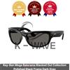 Ray-Ban Mega Balorama Blacked Out Collection montatura nera lucida grigio scuro