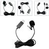 USB Lavalier Lapel Microphone Comodo Microfono USB per Smartphone per Lettori DVD Auto Lunghezza 2m