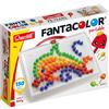 Quercetti - Fantacolor Portable - Gioco di Mosaico Educativo con Chiodini Colora