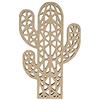 Artemio 9, legno di cactus, 9,7x15 cm MDF Silhouette