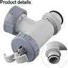 valvola stantuffo Hassle per pompa filtro per intex 1500 2500 4000 galloni