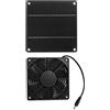 Ventilatore per solare 12x12cm 5W + Pannello Monocristallino 6V per
