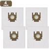 Sacchetti antipolvere per Hoover per Telios Plus TE70 TE10 TE30 TE21 TE75 4 conf