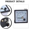 Analogico Pannello Ammeter Pannello Metro 1pc 4.8 4.8cm Direct-Acting Test Metro
