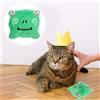 Giocattolo interattivo Gatto da masticare Giocattolo che squilla Carta Peluche