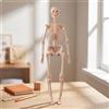 Modello di Scheletro Umano da Tavolo Modello Anatomico Educativo per Studenti