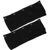 2pcs Universal Wool Repacement Headband Cushion Pad Pads Cuffie Protector (nero)